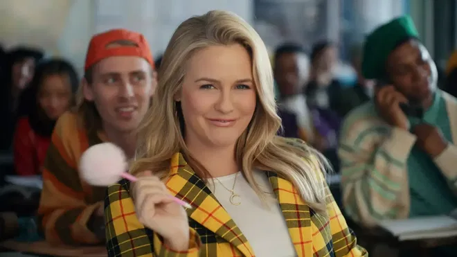 Alicia Silverstone in Clueless commercial